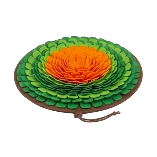Pet Snuffle Mat 48x48cm | Interactive Foraging Feeder for Dogs, Cats & Small Pets | Foldable & Portable