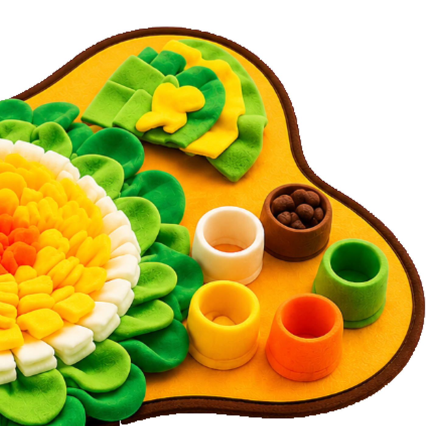 Bone Shape Snuffle Mat 64x43cm | Foraging Feeder for Dogs, Cats, Rabbits & Small Pets